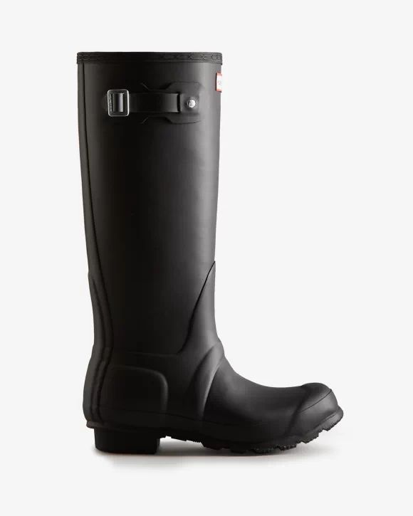 Hunter-Women's Tall Insulated Rain Boots-Black