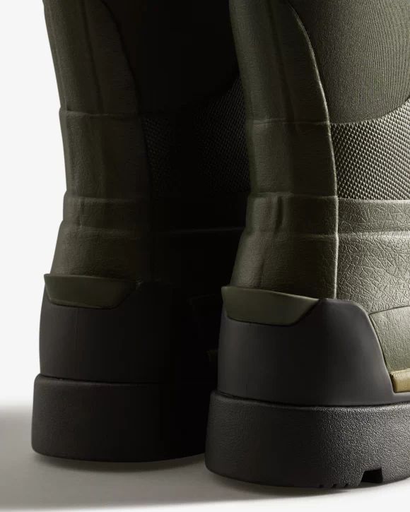 Hunter-Women's Balmoral Field Hybrid Tall Rain Boots-Dark Olive