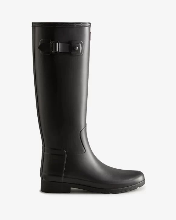 Hunter-Women's Refined Slim Fit Rain Boots-Black